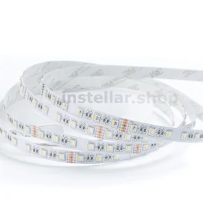 Светодиодная лента SMD5050, DC24V, 18 Вт/м, 60 сд/м, IP20, RGBW, 12мм, 10 метров, instellar