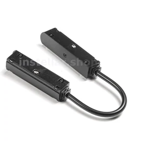 Угловой гибкий соединитель питания 2-х проводной для встраиваемого магнитного шинопровода DC48V, instellar