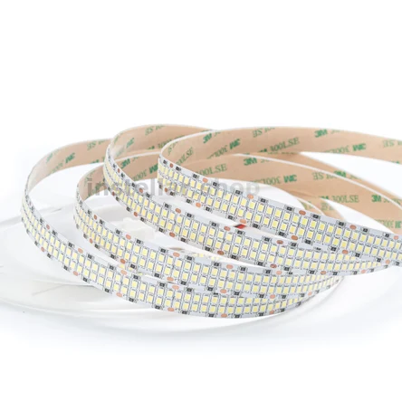 Светодиодная лента SMD2835, 2 ряда, DC24V, 32 Вт/м, 480 сд/м, IP20, 4000K, 15мм, 5 метров, instellar