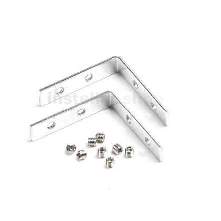 Соединитель профиля угловой для встраиваемого магнитного шинопровода под гарпунную систему с боковыми маскирующими вставками и заглушками, instellar