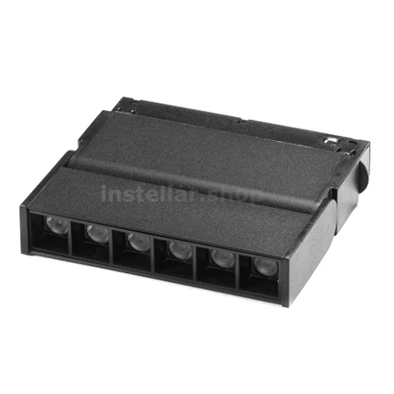 Светильник линейный "Книжка" линзованный для встраиваемого магнитного шинопровода, L115*W22*H85, 6W, DC48V, 4000K, instellar