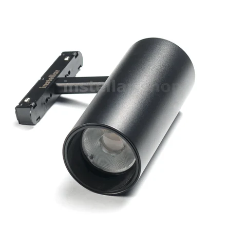 Светильник трековый для встраиваемого магнитного шинопровода, d68*H155, 30W, DC48V, 4000K, instellar