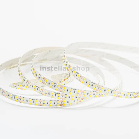 Светодиодная лента SMD2835 2 ряда, DC24V, 19,2 Вт/м, 240 сд/м, IP20, 4000К, 10мм, 10 метров, instellar