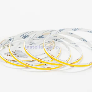 Светодиодная лента COB, DC24V, 10 Вт/м, 320 сд/м, IP20, 3000К, 8мм, 5 метров, instellar