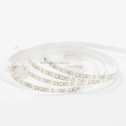 Светодиодная лента SMD2835, DC24V, 10 Вт/м, 120 сд/м, IP20, 3000К, 8мм, 10 метров, Instellar