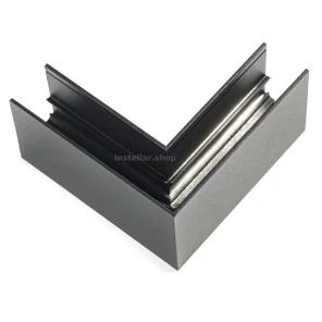 Угол 90 градусов накладного/подвесного магнитного шинопровода, instellar