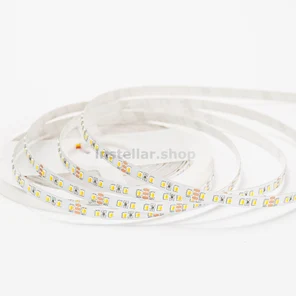 Светодиодная лента SMD2835, DC24V, 16 Вт/м, 120 сд/м, IP20, 3000К+6000К, 8мм, 10 метров, instellar
